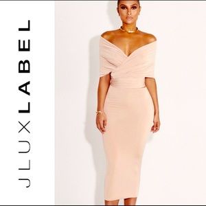 Jlux wrap dress